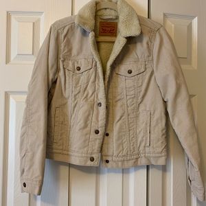 Levi Corduroy/Sherpa Jacket💛